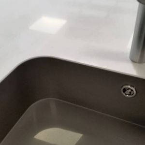 Arbeitsplatte Blanco Zeus - Becken Cemento Spa