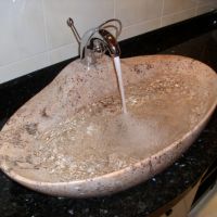 Naturstein Shiwakashi (massives, individuelles Becken)