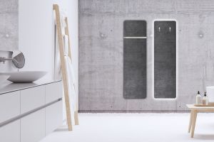Heazs Neolith Iron Grey Badpaneel
