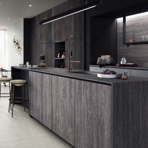Infinity Travertine Grey - Metall Dark - Terrazzo White